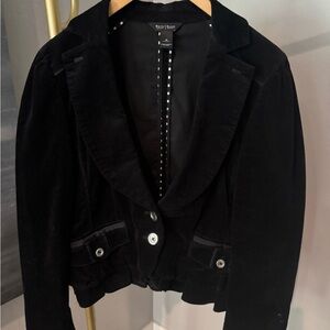 Black Corduroy Blazer